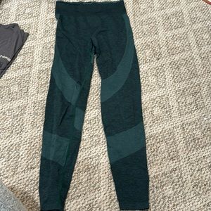 PINK leggings in green